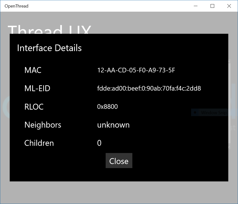 Interface List
